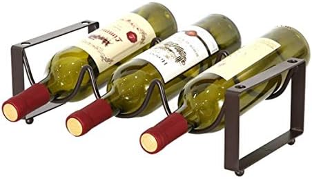 Muellery 3-Bottle Freestanding Wine Rack