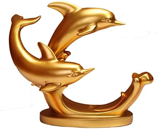 JUSHZ Modern Wine Rack Holder - Gold Resin Design