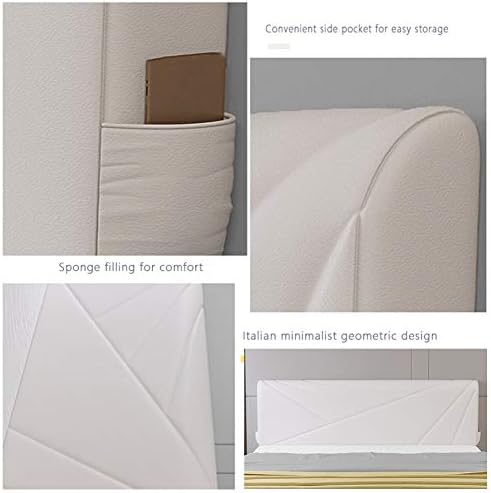 CHIAPERIni Liangjun Headboard Bed Pillow Green 200cm with Removable Cover