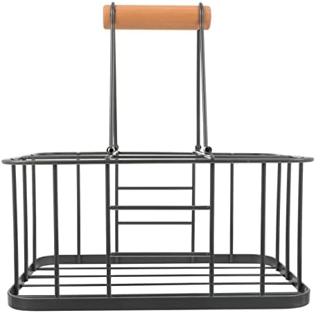 Zerodeko 6-Bottle Wine Holder with Stable Base