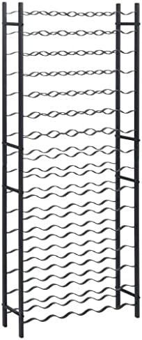 vidaXL Iron Wine Rack 96 Bottle Capacity