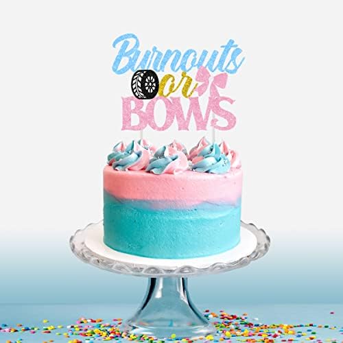 Balterever Gender Reveal Decorations Blue Pink Bunting Banner Kit