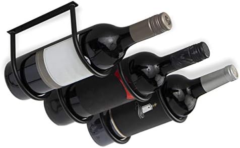 Wallniture Dijon 3-Bottle Wall Mounted Wine Rack