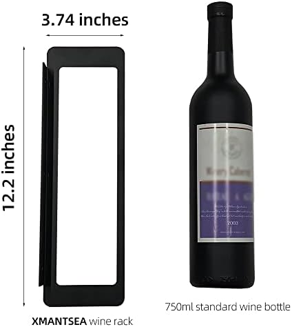 XMANTSEA Wall-Mounted Wine Rack Set of 6