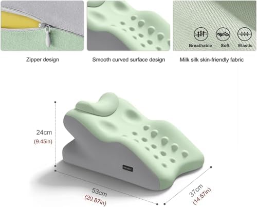 Ergonomic Prone Pillow for Face Down Rest