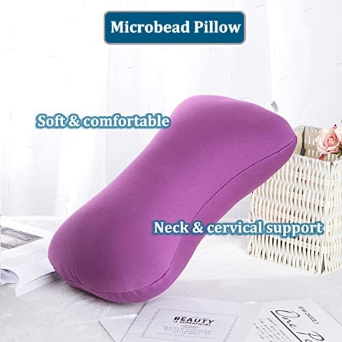 Midremer Microbead Neck Pillow with Bone Shape Support