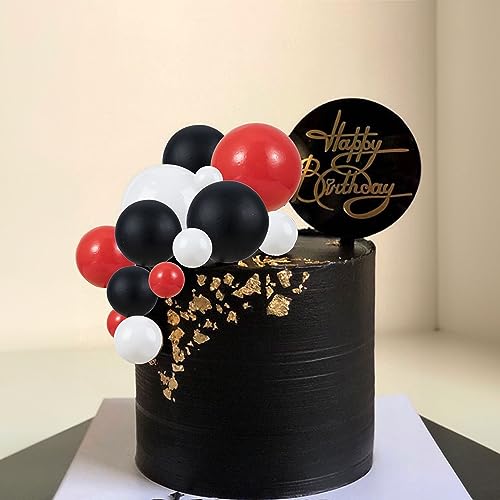 Gyufise 30Pcs Mini Balloon Cake Topper Decorations