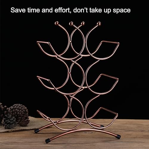 Coemepa Metal Wine Rack 2-7 Bottles Free Standing