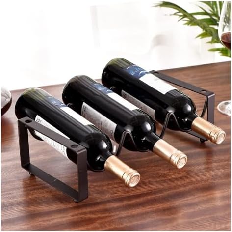OXOAMP Vintage Metal Wine Rack Freestanding