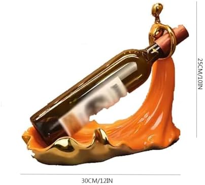 SONGCHAO Compact Countertop Wine Rack Ceramic Holder