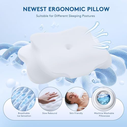 SUFOR Cervical Pillow for Neck Pain Relief