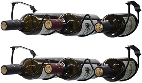 MATILODI Wall-Mounted Wine Rack 2 Pack