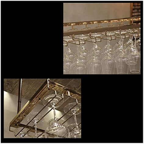 LASEVE Tabletop Wine Rack with Hanging Design