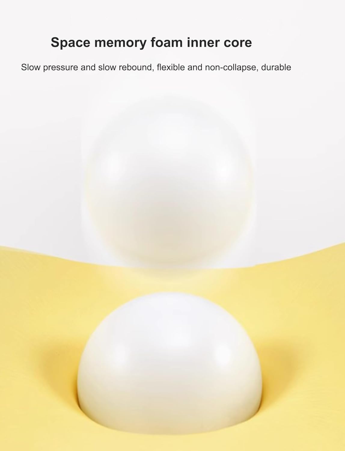 Ergonomic Prone Pillow for Face Down Rest