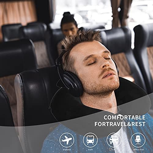 FEIYAUMI Travel Neck Pillow Cover - Soft Washable and Stylish