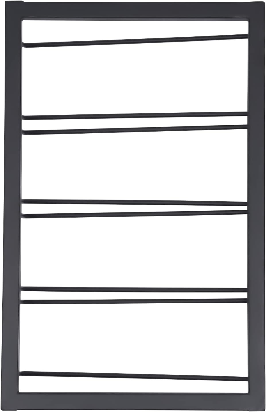 2 Tier Freestanding Wine Rack Holder Black