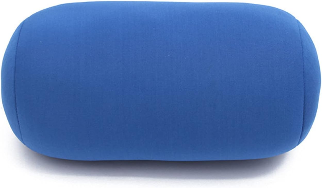 ASkinds Microbead Bolster Pillow 7 x 12 Blue