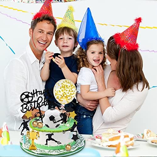 29pcs Soccer Cake Topper - Football Birthday Decorations