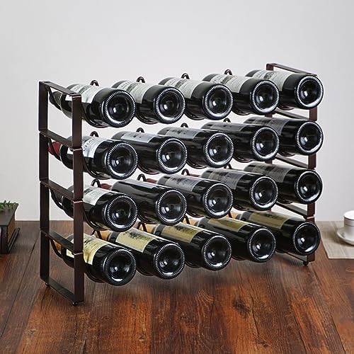 Zyqixluk Iron Stacking Wine Rack A2