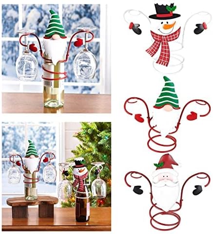 Decka Christmas Wine Glass Holder Freestanding Metal