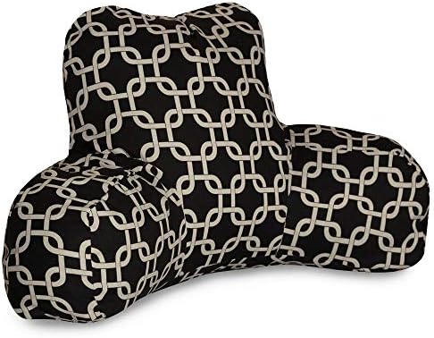 Majestic Home Goods Reading Pillow Black 1