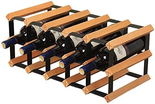 Free-Standing Multi-Layer Wine Rack for 15 Bottles