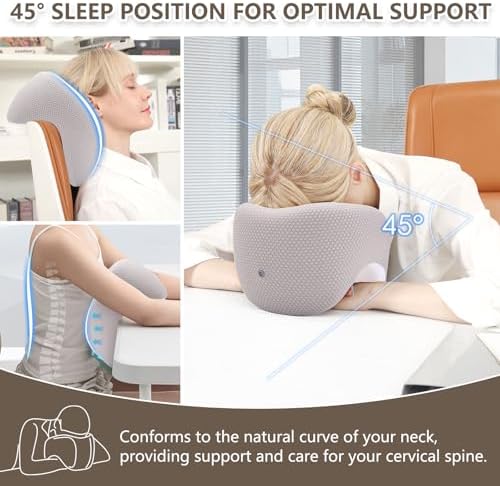 SPUER 2in1 Ergonomic Travel Neck Pillow