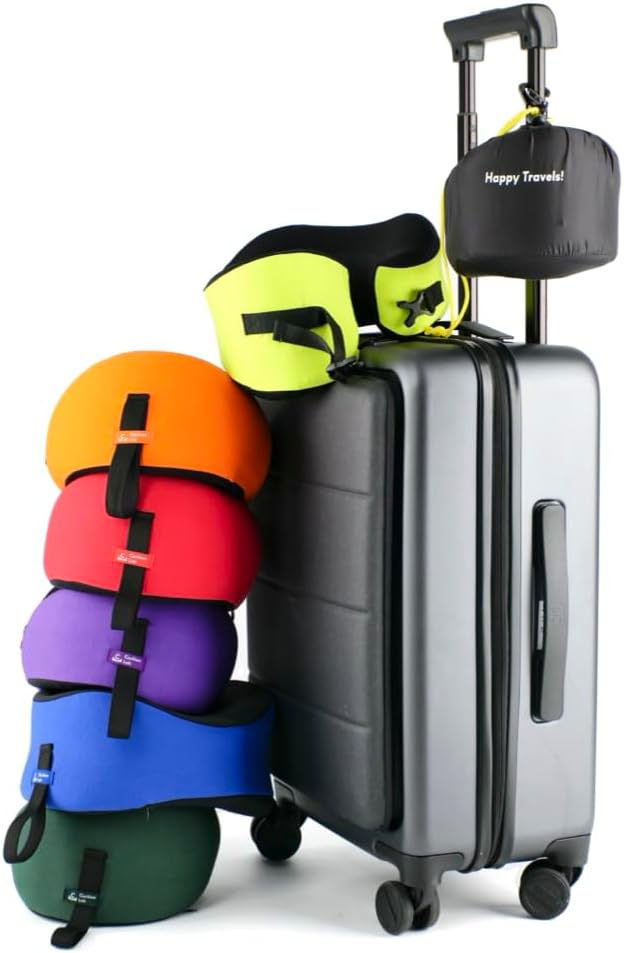 C CUSHION LAB Travel Pillow with 360 Face Cradle