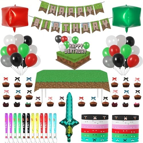 COTTON WON Birthday Party Decorations with Balloons and More