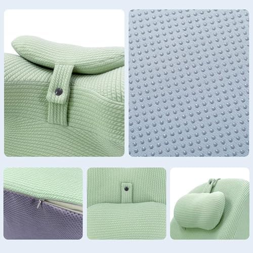 Soft Washable Ergonomic Pillow for Sleeping and Reading