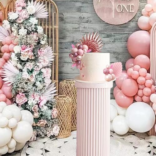 LEFUBABY 38 PCS Rose Gold Cake Toppers
