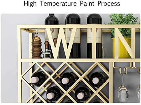 Pimex Wall-Mounted Wine Rack Durable Stylish Storage Solution for Home