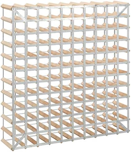 Aisifx 120 Bottle Wine Rack Solid Pine