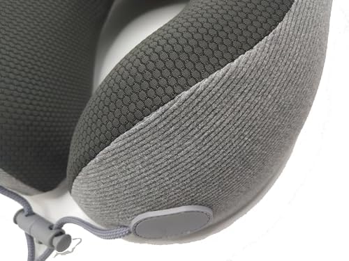 Yuhuru Car Neck Pillow 2Packs Light Grey