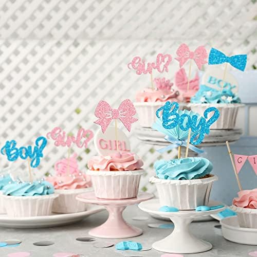 Gyufise 36Pcs Non-Edible Cupcake Toppers