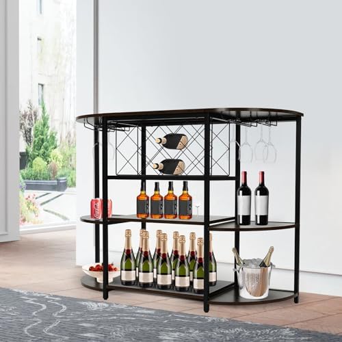 Rosyouth 3-Tier Freestanding Wine Rack Table