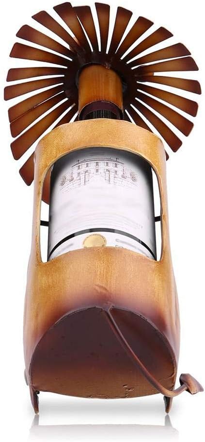 Haofy Lion Shaped Wine Rack Gold Home Decor