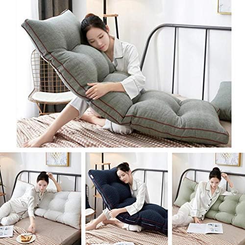 RUYII Large Soft Head Pillow with Removable Cover for Bed and Sofa