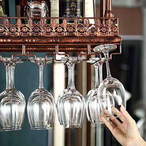 Adjustable Metal Wine Rack Wall Mount Holder