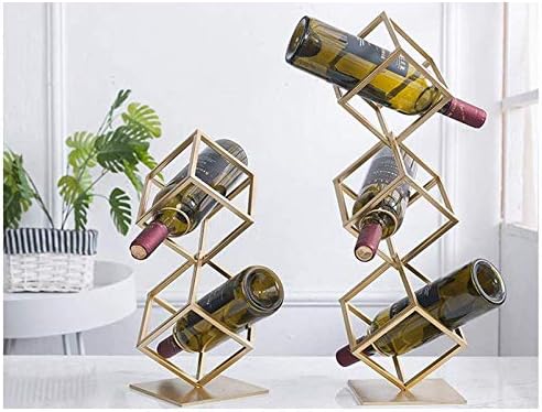 Stylish Freestanding Wine Racks for Home Bar Display