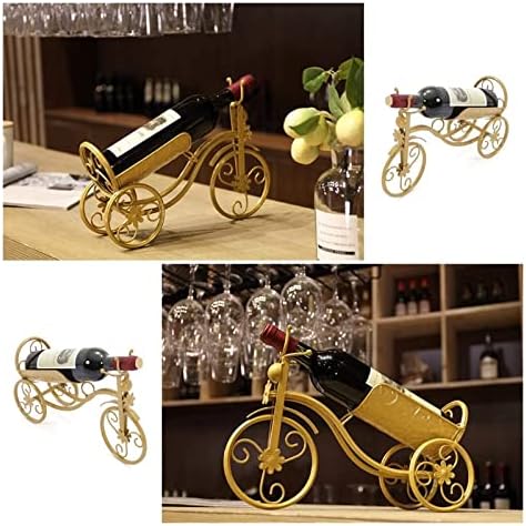 ALDEPO Wine Rack with Tricycle Design for 1 Bottle