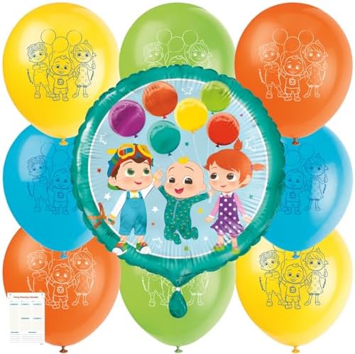 Cocomelon Balloons Birthday Decor Set Bundle