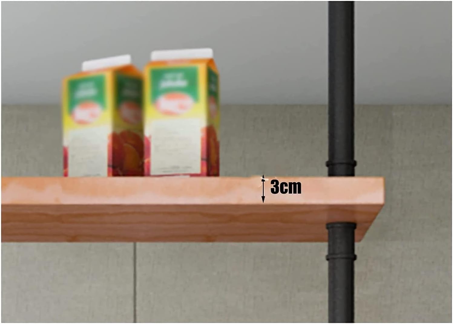 ALDEPO 120CMx30CM Freestanding Wine Rack