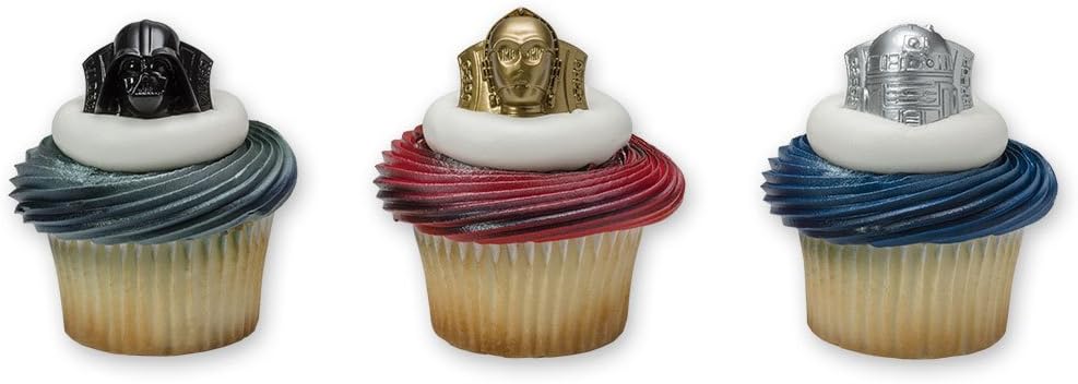 DecoPac Star Wars Cupcake Rings 24 Count