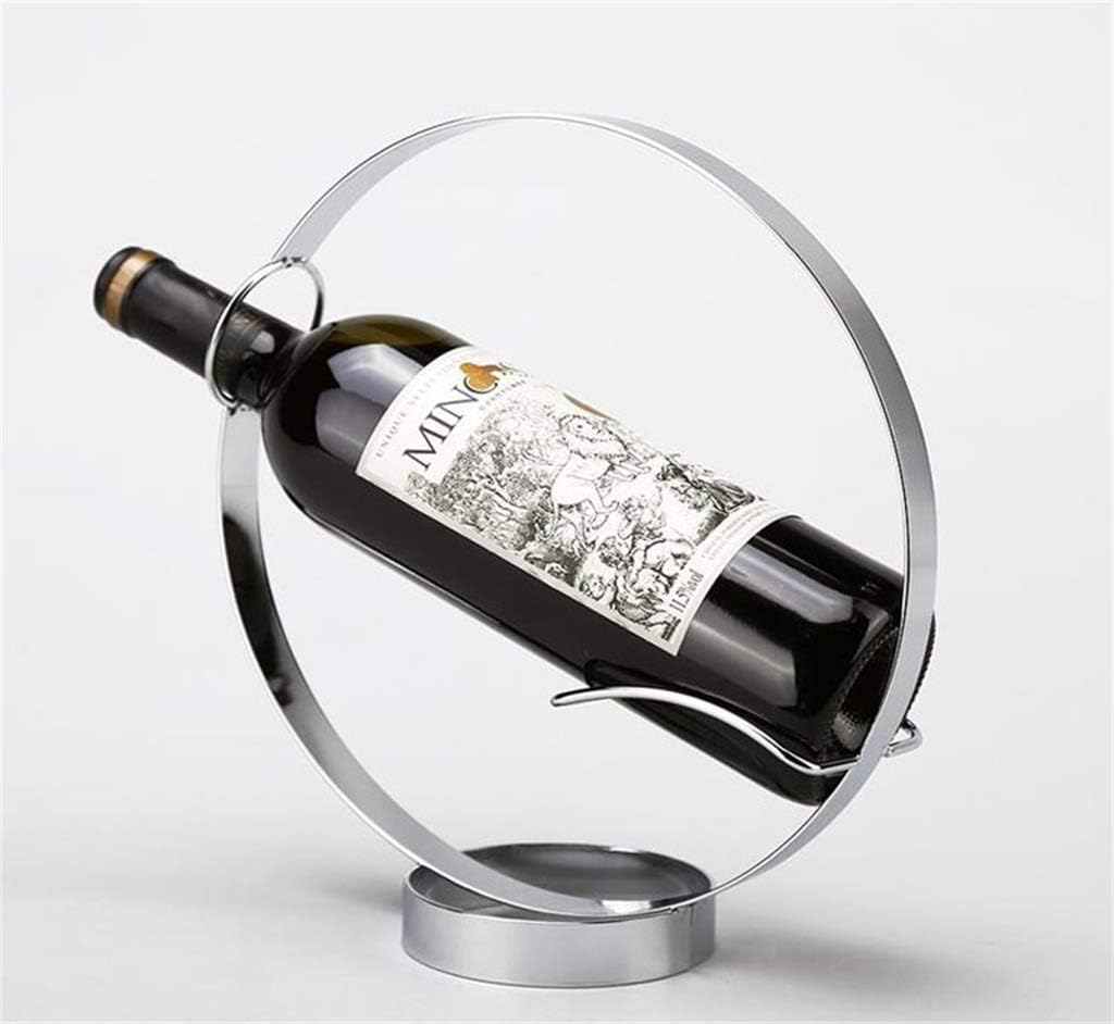 Stainless Steel Wine Rack for Home Decor