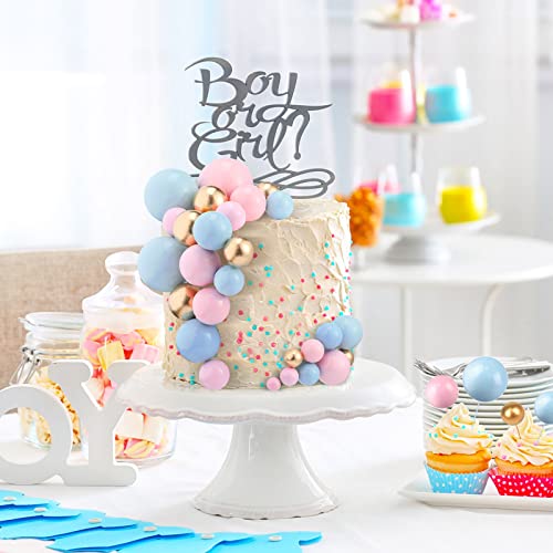 Tondiamo 108 Pcs Foam Ball Cake Toppers for Birthday Wedding Cupcakes