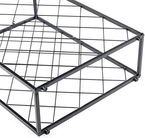 MaGiLL 32-Bottle Freestanding Wine Rack with Glass Top