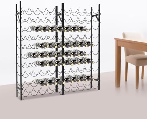 BILPIKOGoo 10 Tier Wine Rack for 100 Bottles