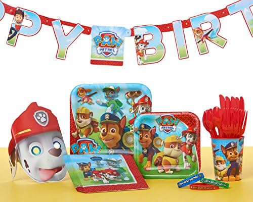 Amscan PAW Patrol 5-Count Wall Decorations