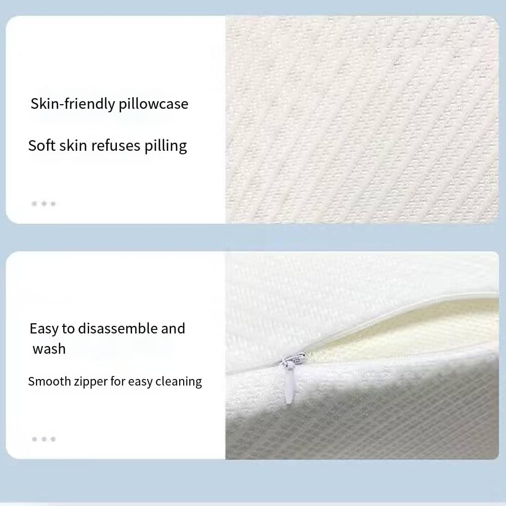YHZEXUDA Natural Latex Cervical Pillow for Neck Pain Relief 1
